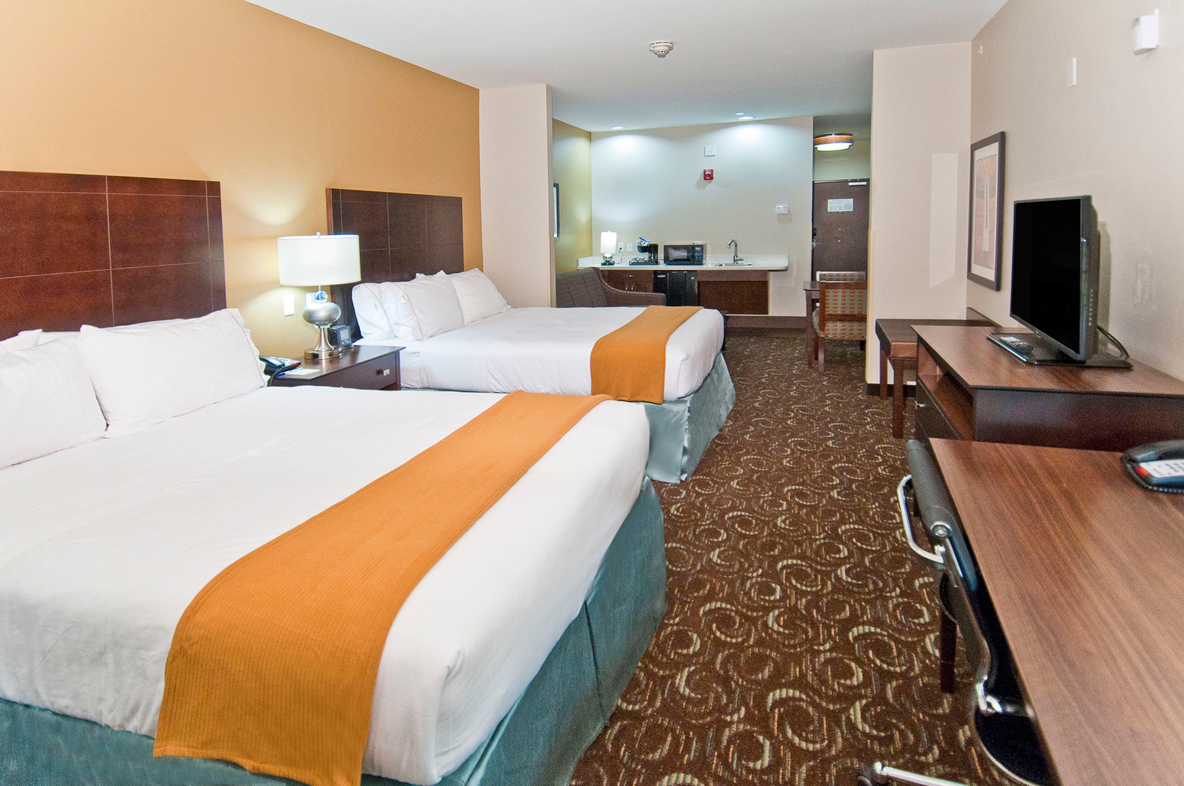 Holiday Inn Express & Suites San Antonio Frost Bank Center By Ihg Exterior foto